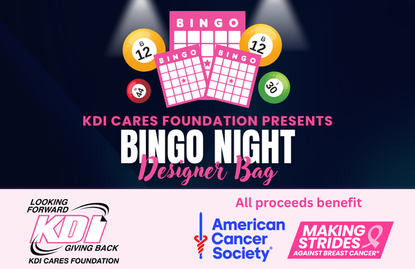 KDI Cares Designer Bag Bingo