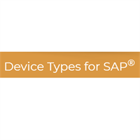 Sharp Device Types for SAP