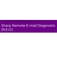 Sharp Remote E-mail Diagnostic